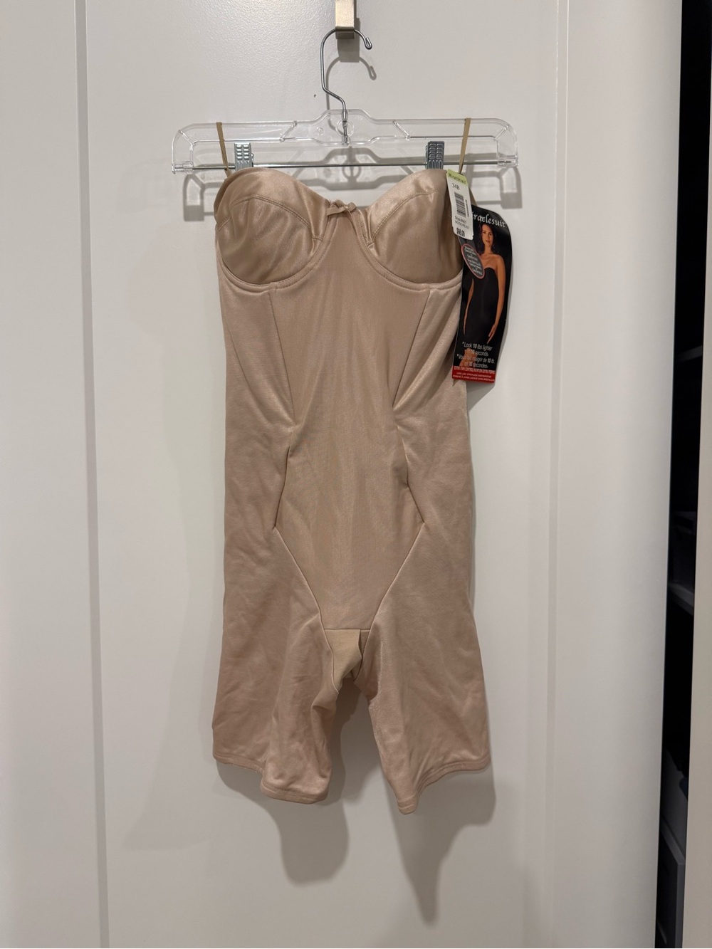 Miraclesuit Strapless Nude Shaping Bodysuit